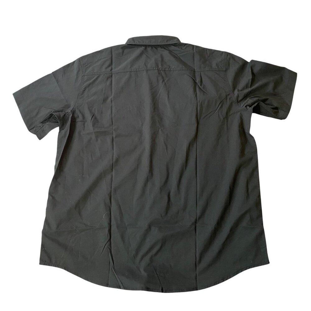 NWT Carhartt Relaxed Fit Black Short-Sleeve Shirt Belle Plaine Logo XL - Picture 2 of 13